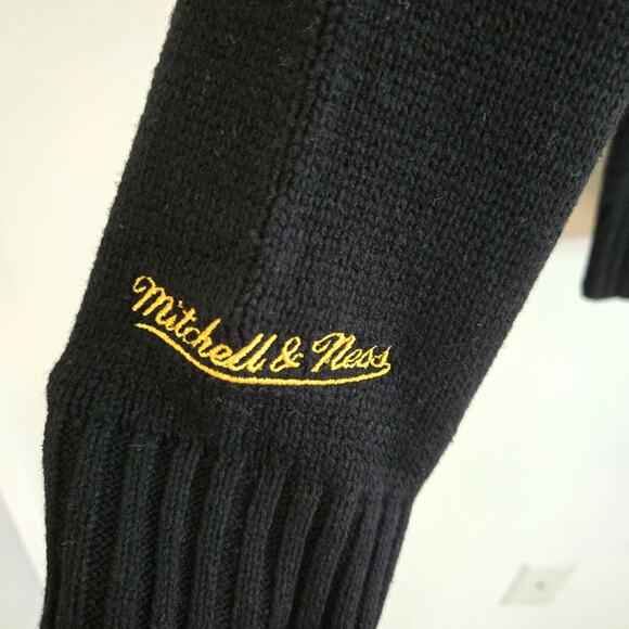 New Boston Bruins Mitchell and Ness Centennial Stripe Cardigan Sweater Size XS - Picture 6 of 13